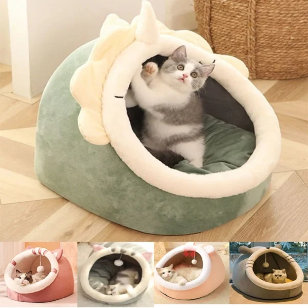 Deep Sleep Cat Bed Warm